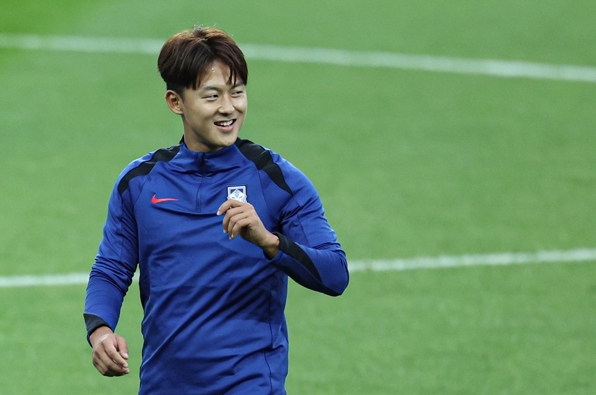 대한민국 축구 국가대표팀에서 활약했던 이승우 / 뉴스1