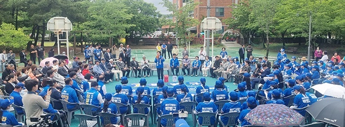 확성기 끄고 귀 열었다… 박병규 광산구청장 후보 ‘조용한 선거’ 눈길