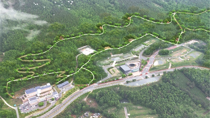 장흥군, 사자산 문학치유숲에 2.9km 무장애나눔길 조성
