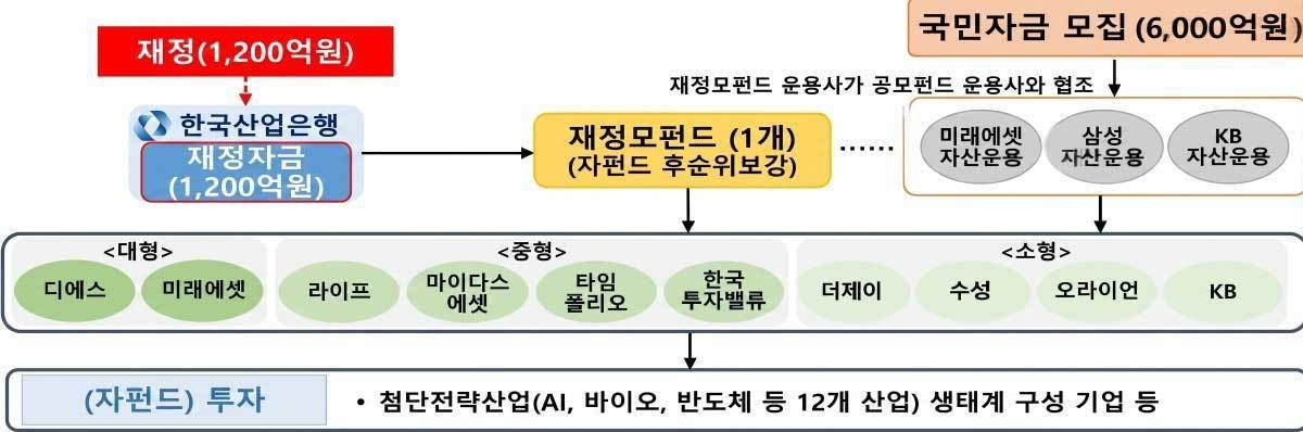 국민참여성장펀드 상품구조도. / 금융위원회 제공