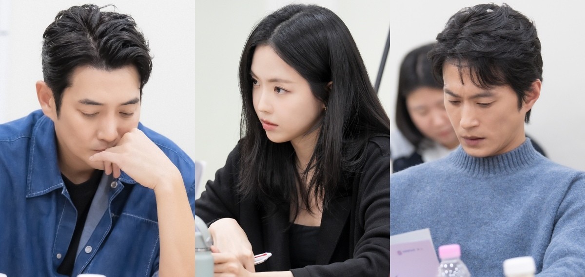 SBS 드라마 '김부장' 대본 리딩 사진. / SBS