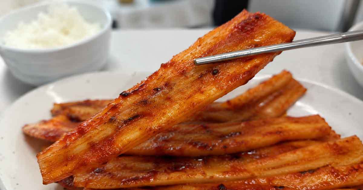 더덕 그냥 먹지 마세요…이렇게 구우면 다른 반찬이 필요 없어요