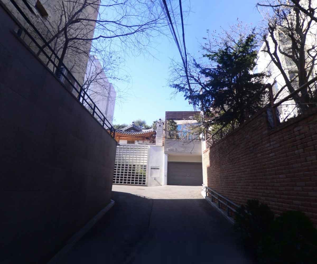 목멱재 앞 골목길 입구. / 네이버 로드뷰