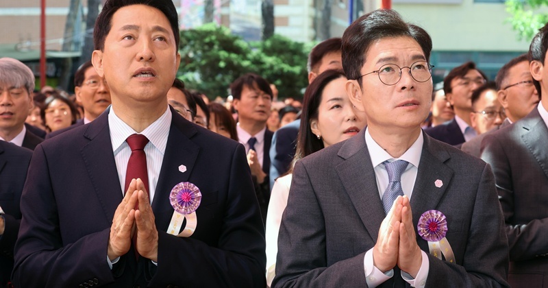역대 선거 다 적중한 '이 지역'...서울시장 후보들 유세 격돌 