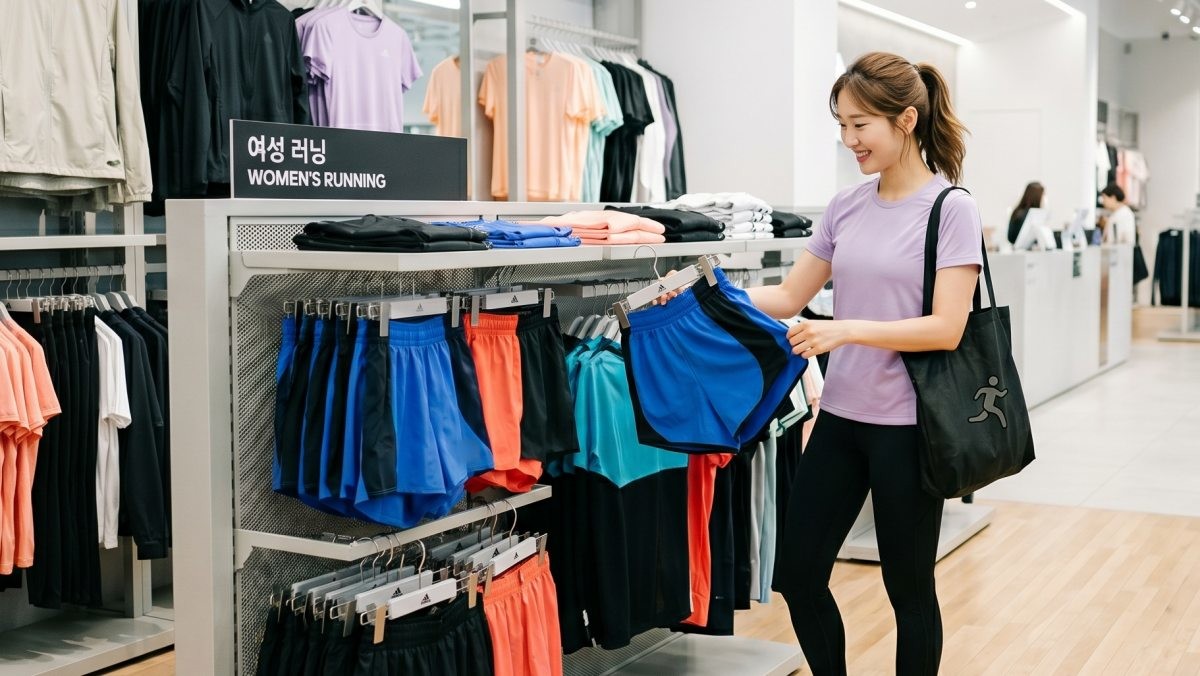 스포츠웨어를 입고 러닝하는 사람. 기사 이해를 위해 AI가 생성한 자료사진.