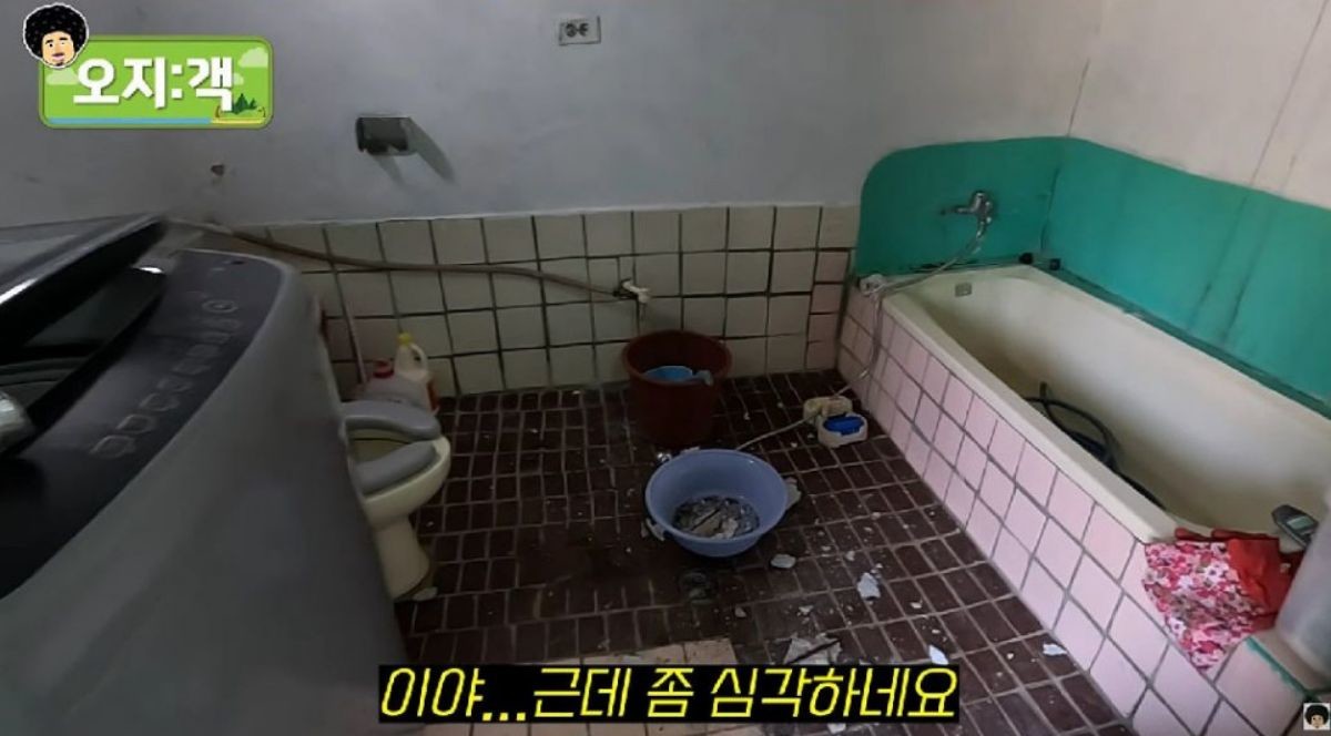 거의 폐가 수준으로 낙후된 전남 여수 월호도 한 외딴집. / 유튜브 '윤택TV'