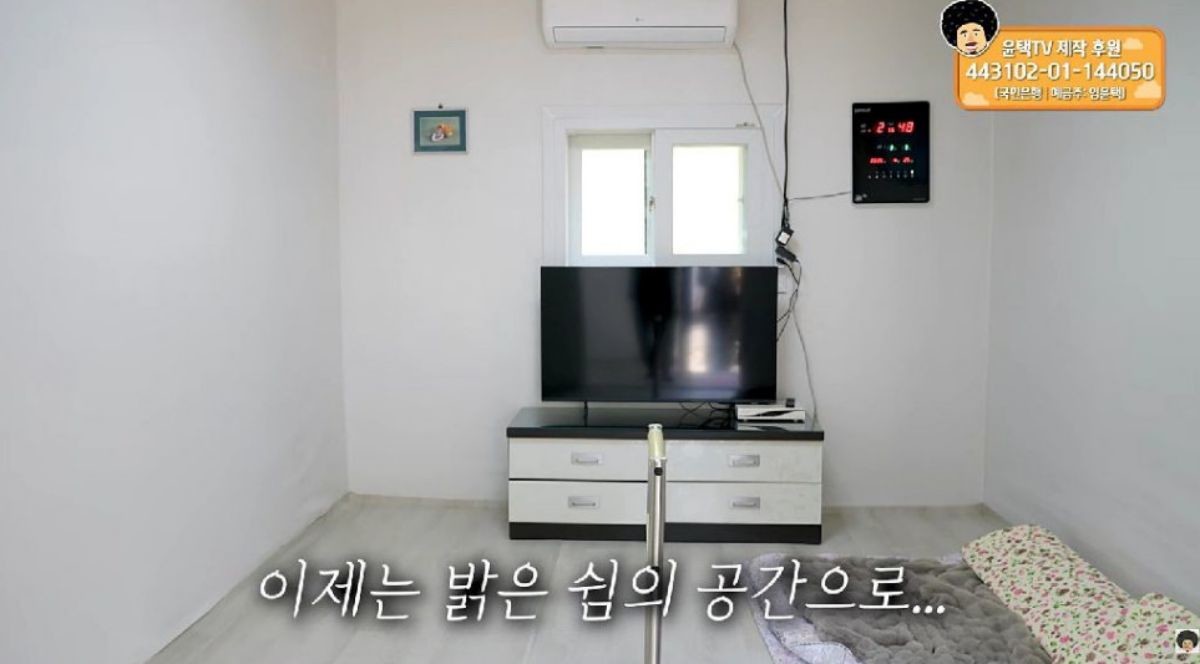 폐가 수준으로 낙후된 전남 여수 월호도 한 외딴집. 전국 각지에서 모인 전문가들이 완성한 보수 작업. / 유튜브 '윤택TV'