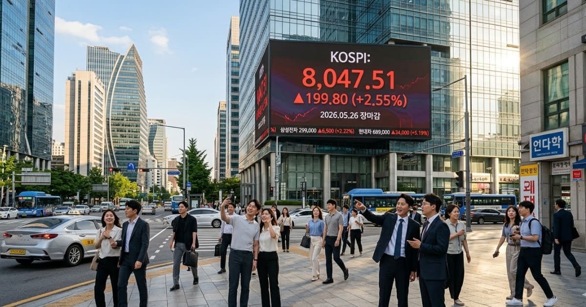 8047 돌파한 코스피…개미들이 1조 687억 서둘러 팔아치운 이유