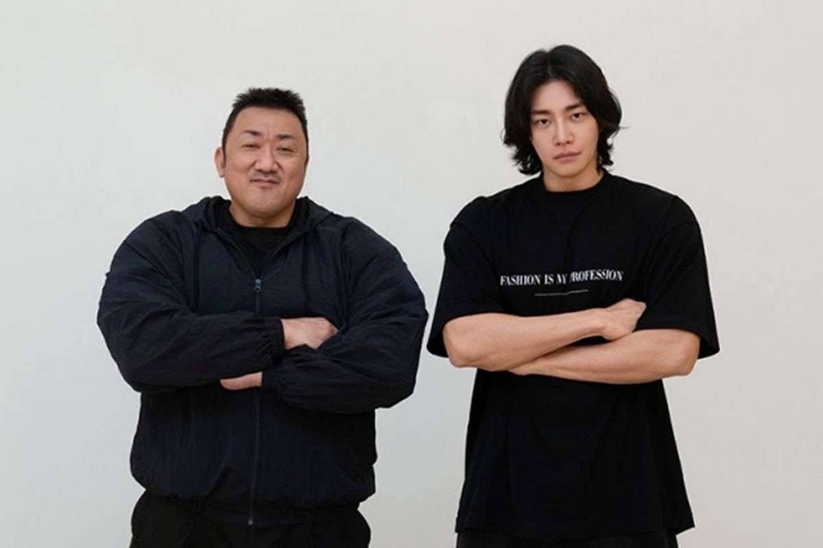 '범죄도시5' 주연으로 출연하는 마동석과 김재영 / 에이비오엔터테인먼트