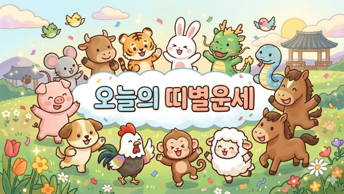 띠별운세 (AI로 제작).