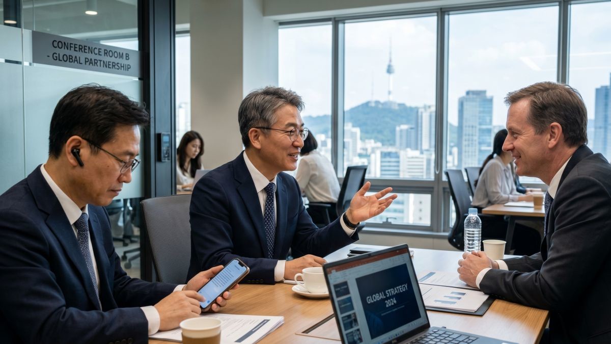 외국어 역량은 AI 시대 여전히 대체 불가. 기사 내용 토대로 AI툴 활용해 제작한 자료사진.