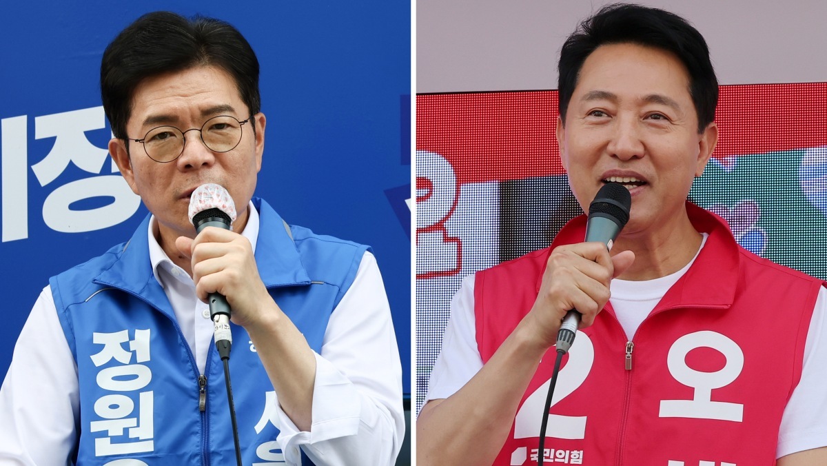 오늘밤 11시 생중계…정원오·오세훈 첫 대면토론