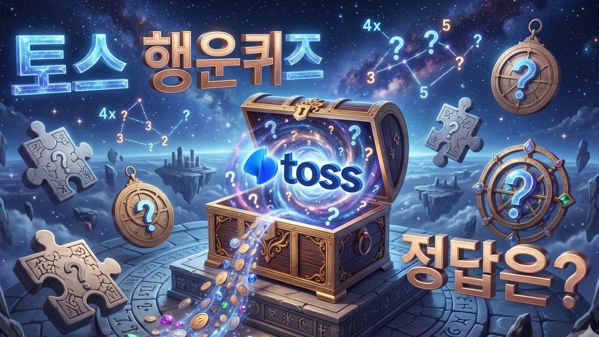ㅊㅇㅅ…토스 '행운퀴즈' 5월 28일 정답 공개됐다