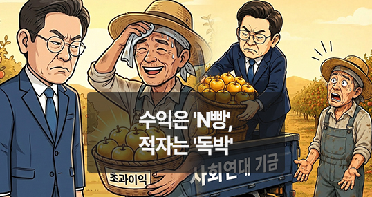 [위키만평] 수익은 'N빵', 적자는 '독박'