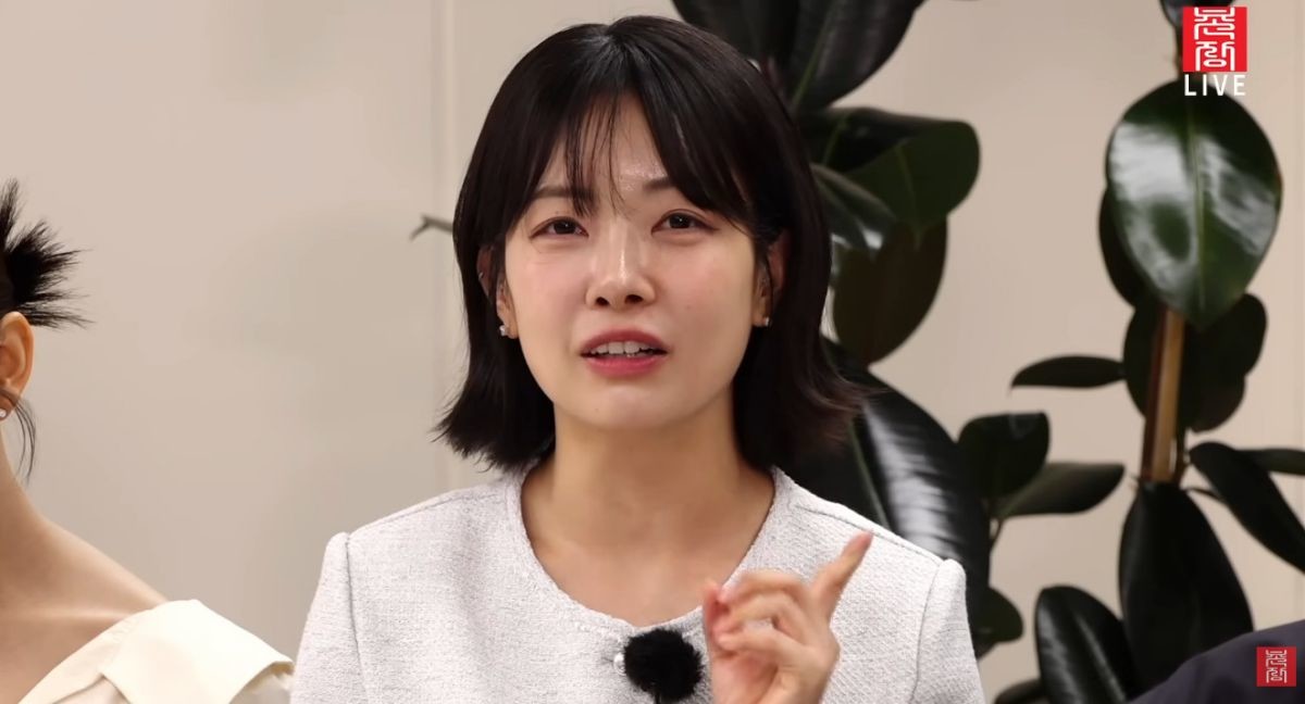 '나는 솔로' 31기 라이브 방송에 참석한영숙. / 유튜브 '촌장엔터테인먼트TV'