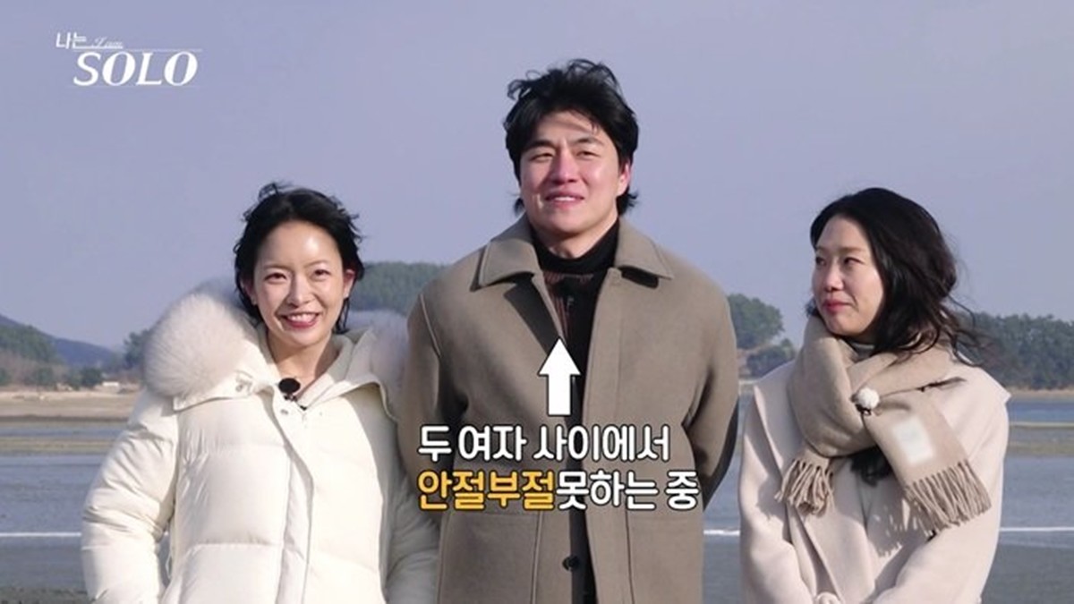 '나는 솔로' 31기 경수를 두고 신경전을 벌인 영숙과 순자 / SBS Plus·ENA '나는 솔로'