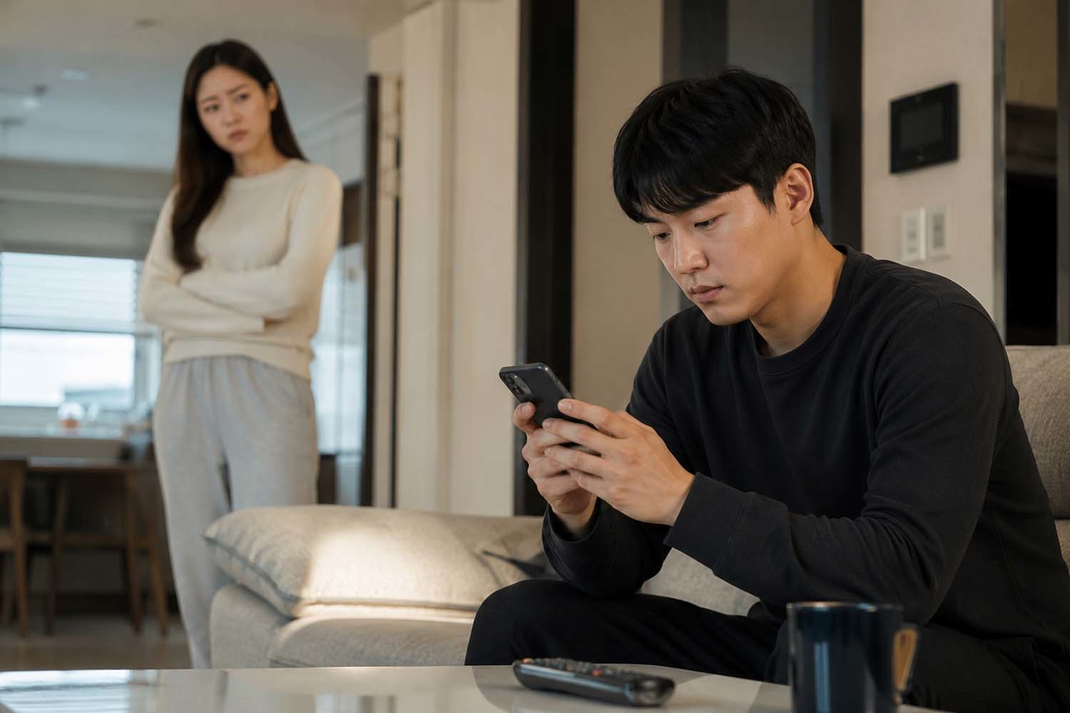 “남편 폰에서 당근 알림이 왜 그렇게 자주 울리나 했더니... 불륜이었네요”