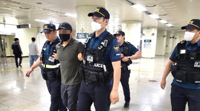 대전교통공사, 지하철 범죄 대응 실전 훈련