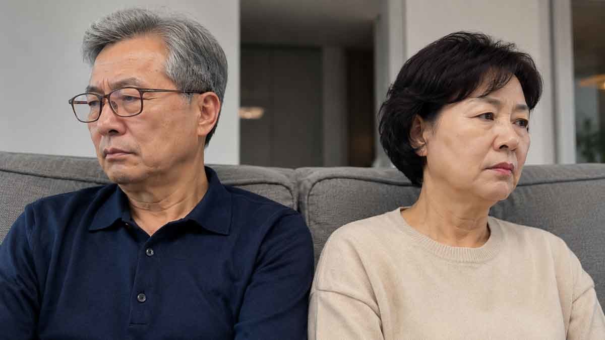 부부가 서로 고개를 돌리고 있다. 기사 이해를 돕기 위해 AI로 생성한 이미지. / 위키트리