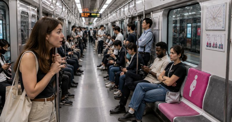 “한국 지하철에서 이 행동을?”…외국인들이 놀랐다는 의외의 한국 문화