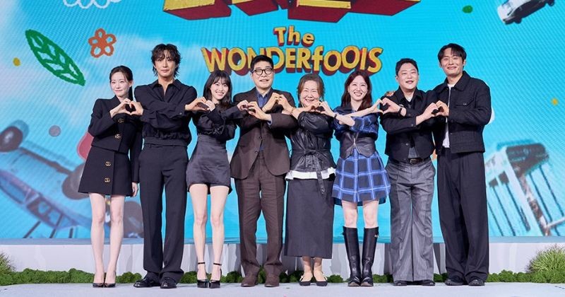 Wonderfools cast at the drama showcase / Netflix Korea Instagram