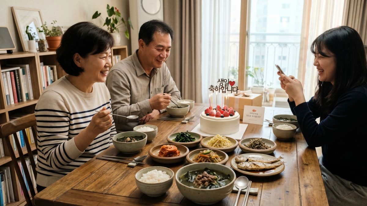부모님 생신 챙기기. 기사 내용 토대로 AI툴 활용해 제작한 자료사진.