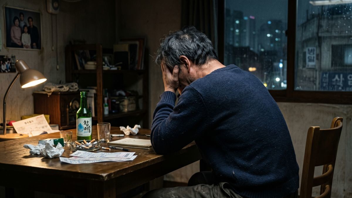 우울증은 그냥 마음의 감기. 기사 내용 토대로 AI툴 활용해 제작한 자료사진.