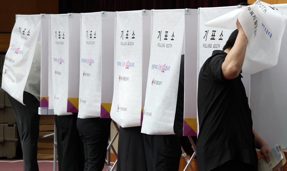 30일 사전투표율 5시 현재 22.16%…역대 지방선거 최고치보다 1.54%p 높아 