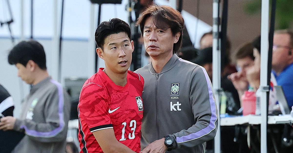 손흥민·조규성 다 터졌다…5-0 대승 뒤 홍명보 감독이 꺼낸 ‘한마디’