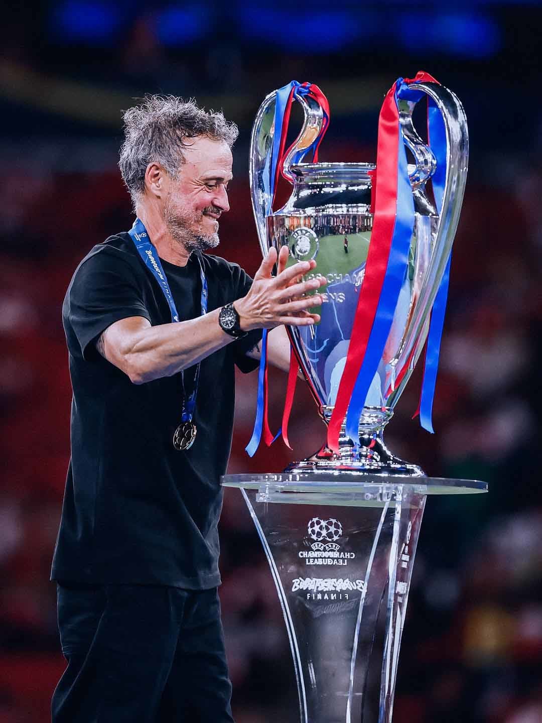 루이스 파리 생제르맹(PSG) 엔리케 감독. / PSG 인스타그램