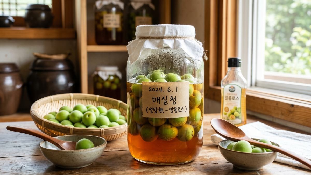 매실청 자료사진. (AI로 제작)
