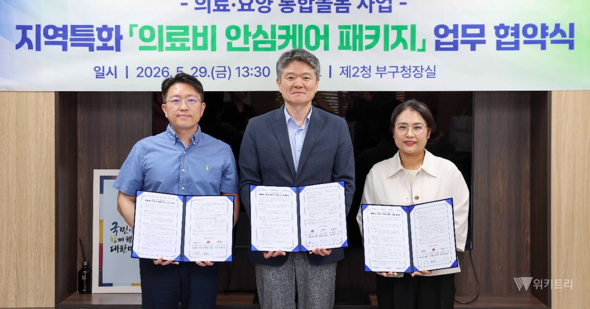 "진료비에 복약 가이드까지" 인천 중구, 전국 최초 '원스톱 홈케어' 승부수