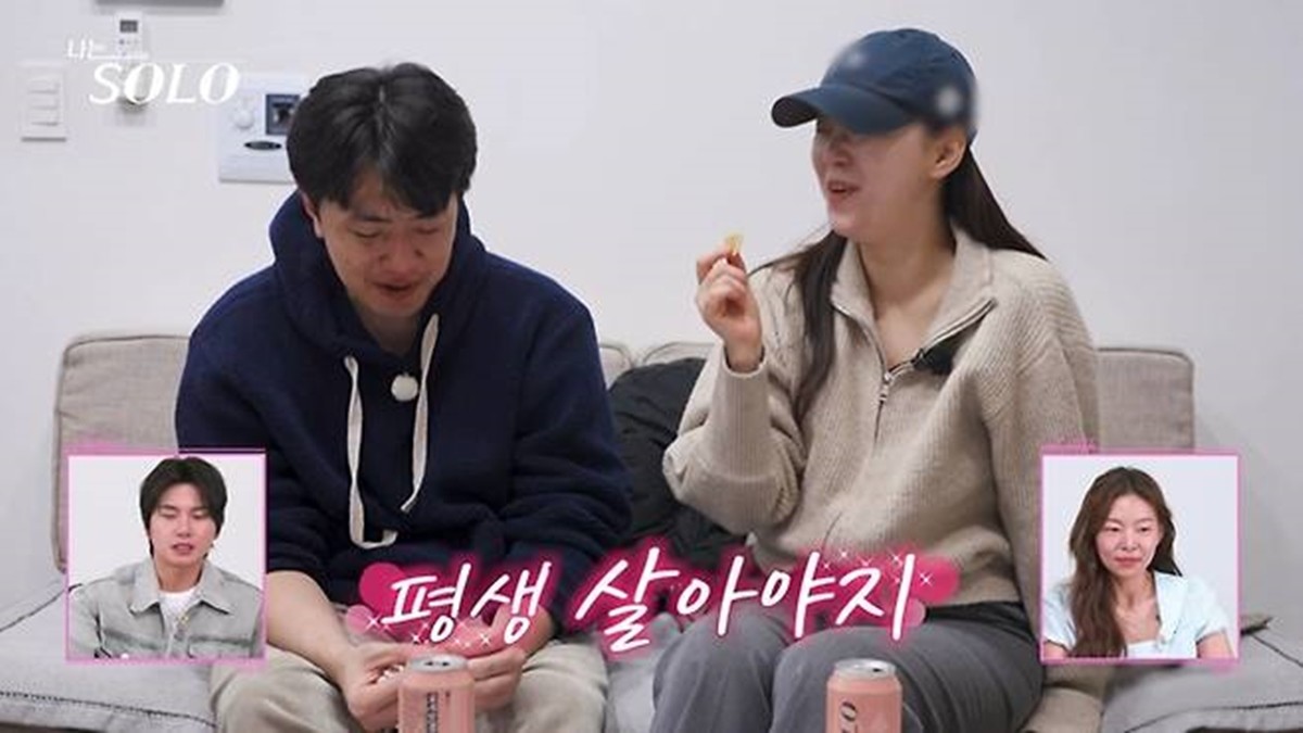 '나는 솔로'에서 최종 커플로 맺어진 영호♥옥순 / SBS Plus·ENA '나는 솔로'