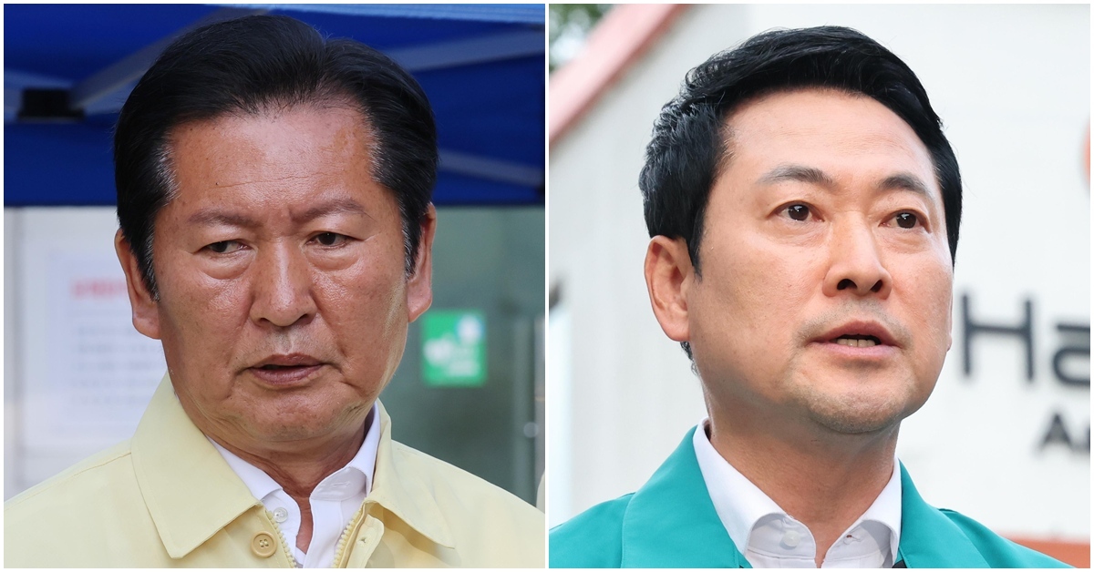 [광역단체장 16곳 판세] 민주 "13 대 3 예상"…국힘 "7~8곳 해볼 만"