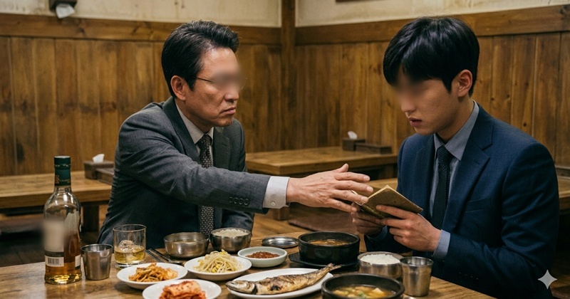 유명 음식점 대표, 거래처 '남자' 직원 성추행 (+녹음)