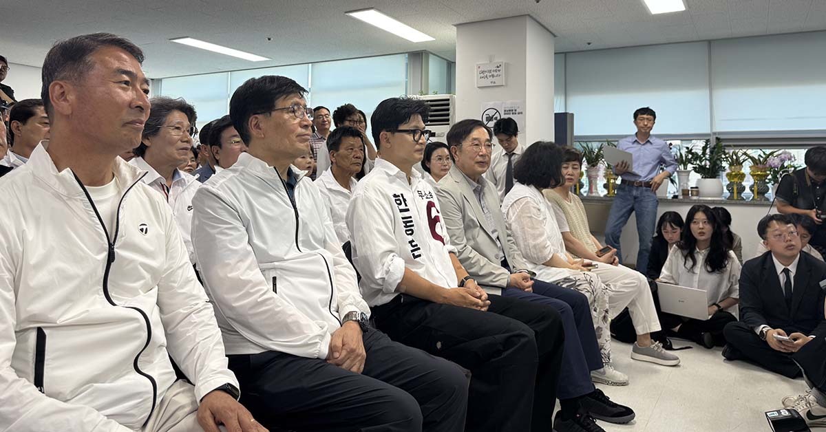 방송사 출구조사 결과에 충격받은 한동훈 캠프