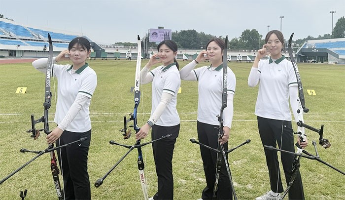 광주여자대학교(총장 이선재) 양궁부가 지난 5월 29일부터 6월 2일까지 열린 제29회 회장기 전국대학양궁선수권대회에 참가해 개인전 3관왕과 단체전 입상이라는 우수한 성적을 거두며 대학 양궁의 강호임을 다시 한번 입증했다. / 광주여대