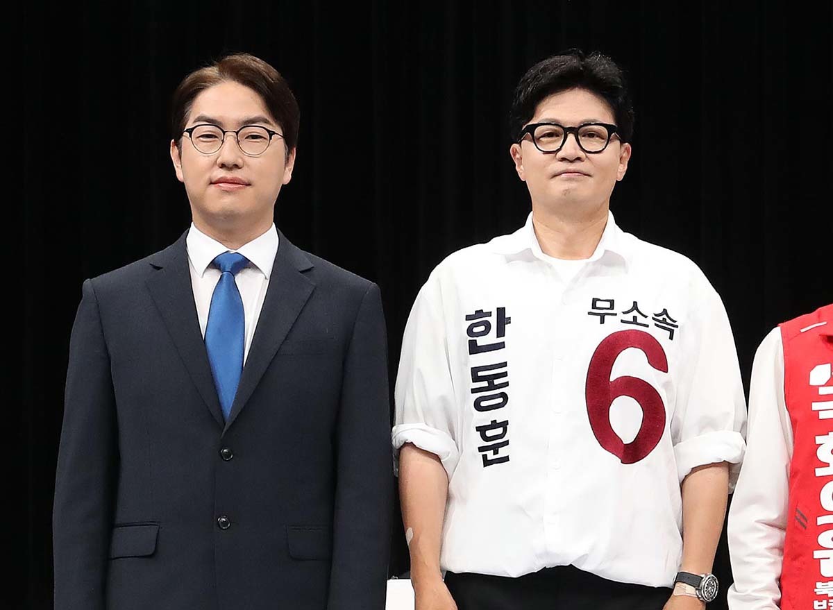 하정우, 개표율 5.12% 상황서 한동훈 15.61%p 차로 압도
