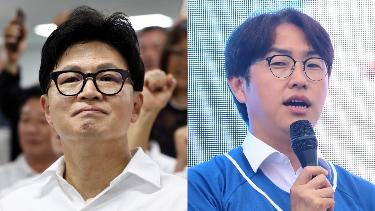 '초박빙' 부산 북구갑 개표현황…하정우 44.25% vs 한동훈 41.69%