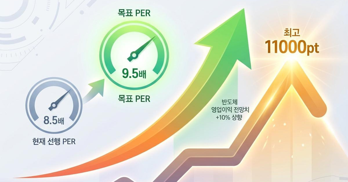 코스피 11000 전망…하반기 '이것' 이익 증가가 판도 뒤집는다