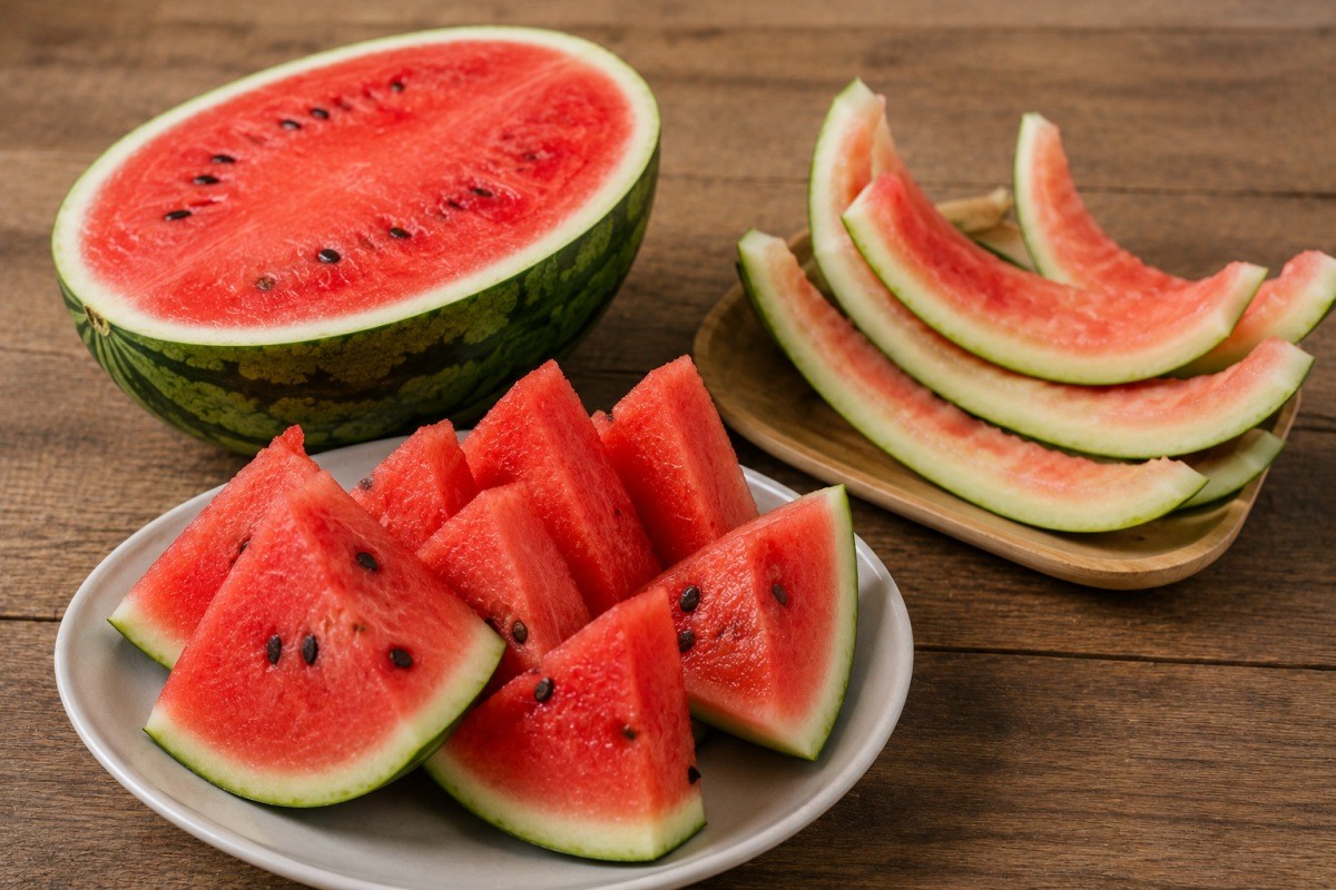 맛있는 수박 / 기사 내용을 바탕으로 제작한 AI 이미지