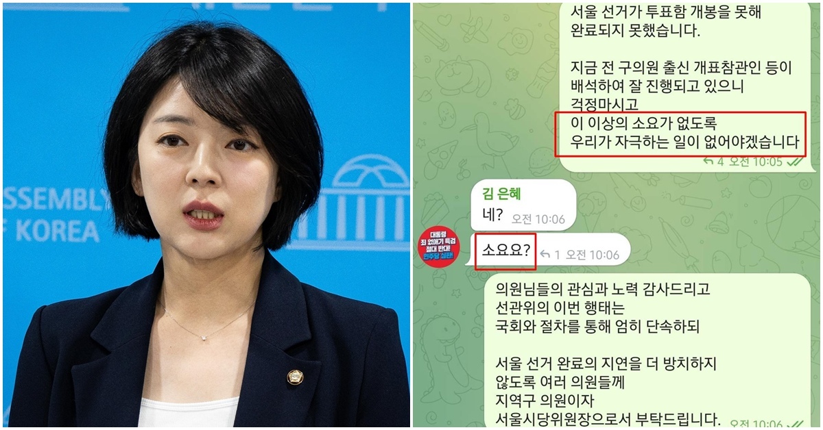 “네? 소요요?” 국힘 단톡방 발칵…배현진 ‘단어 선택’에 동료 의원들 폭발한 이유