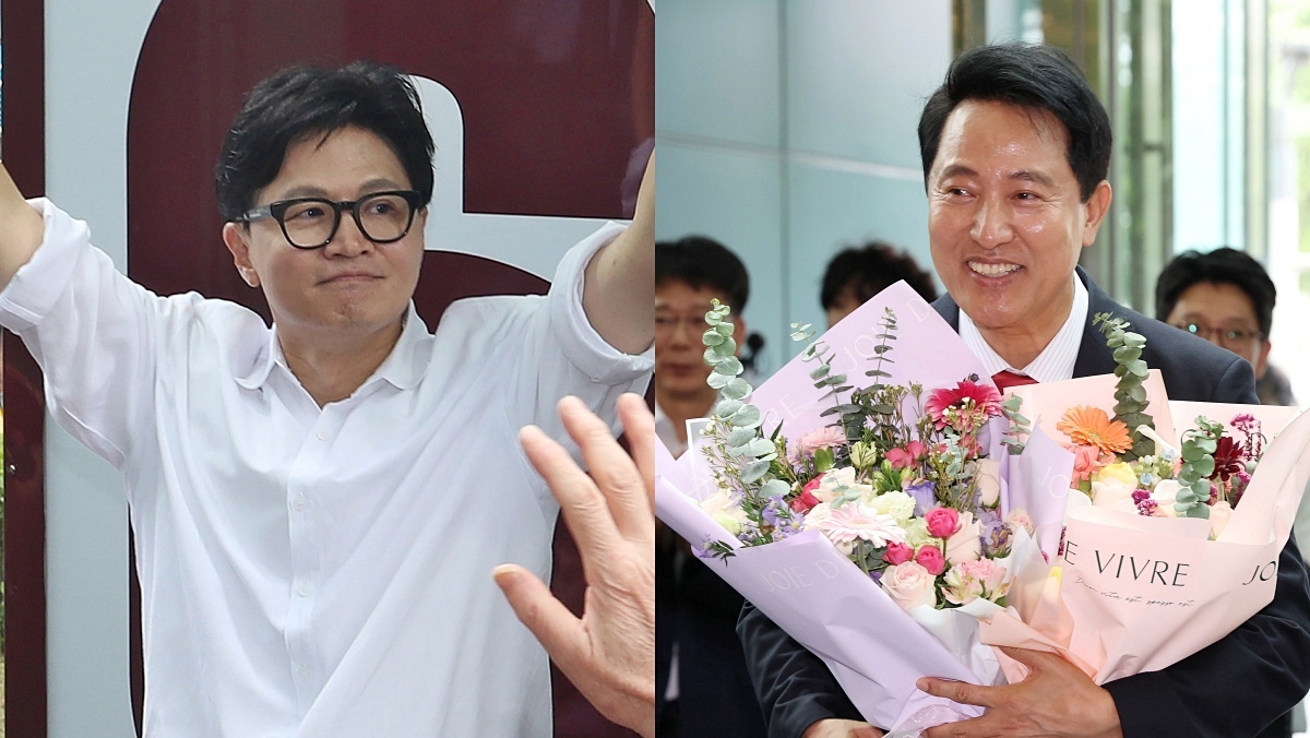 제9회 전국동시지방선거 당선인…오세훈·한동훈 역전승, 대권 지형 바꾸나
