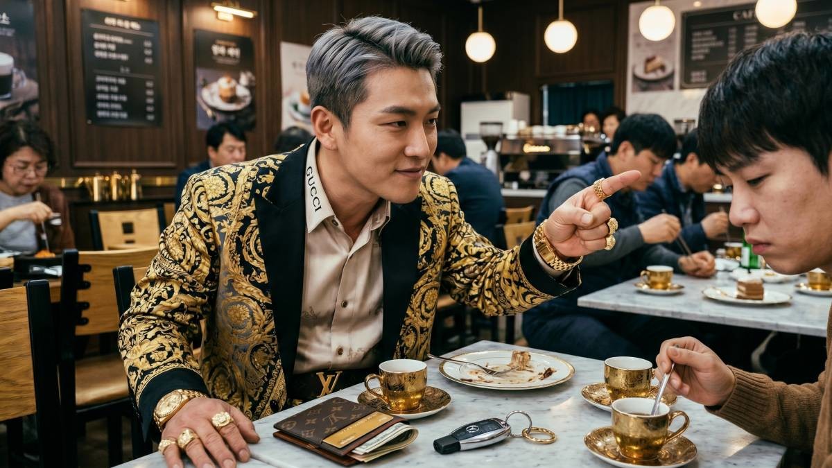 끊임 없이 자신을 과시하는 사람.  기사 내용 토대로 AI툴 활용해 제작한 자료사진.