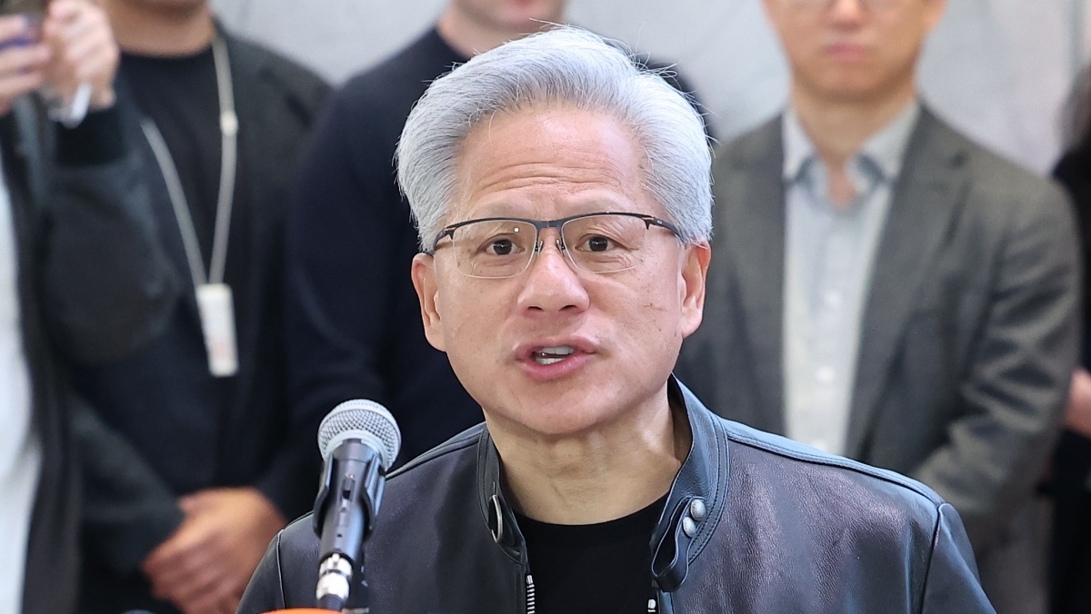 증시 급락하자 젠슨 황이 내놓은 의외의 한마디