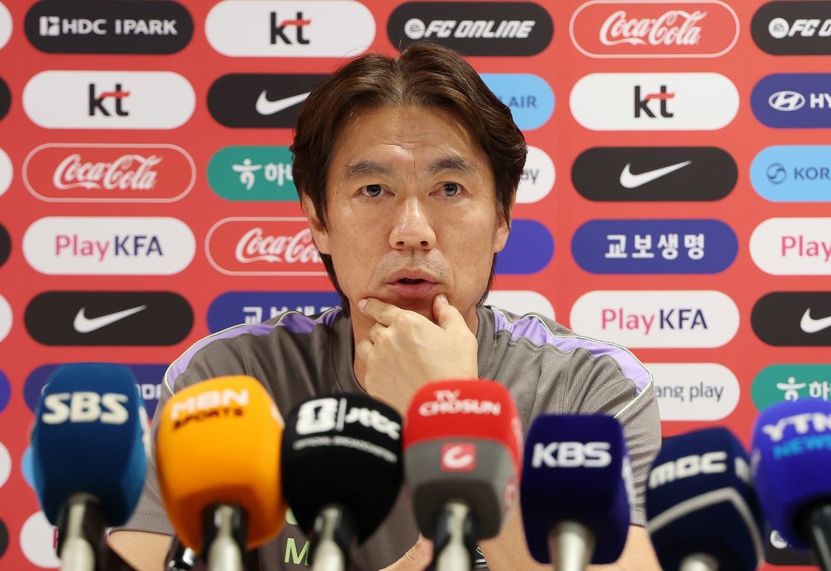 홍명보 대한민국 축구대표팀 감독.  / 뉴스1