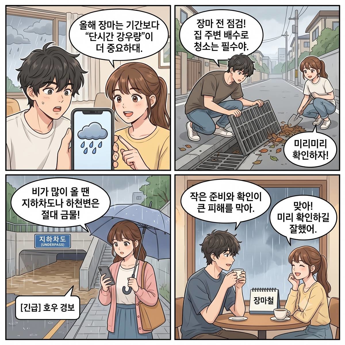 기사 이해를 돕기 위해 AI 툴로 제작한 네컷 만화