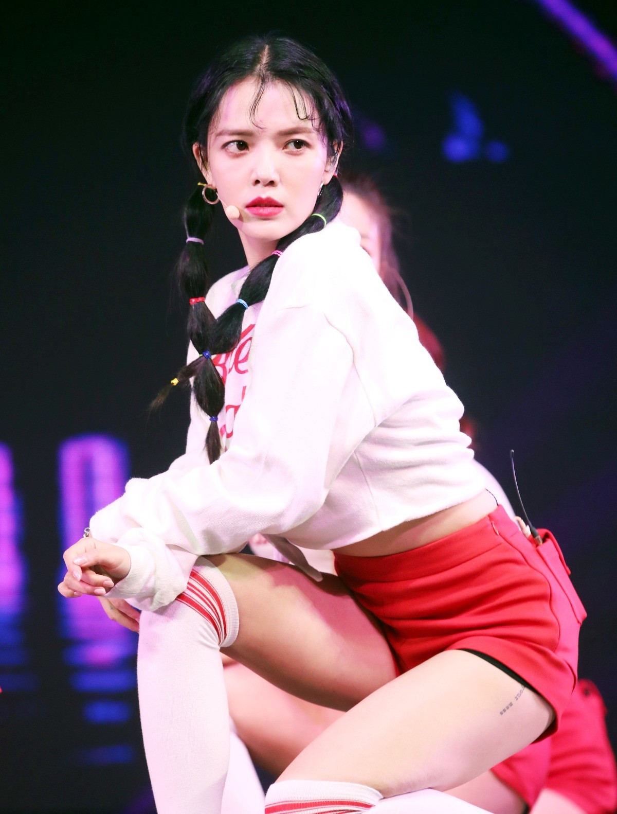 그룹 에이오에이(AOA) 활동 당시 지민. / 뉴스1