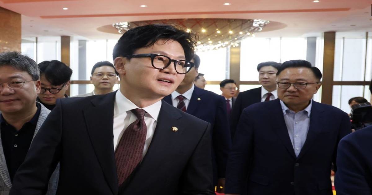 국회에 등원하는 한동훈 의원. / 사진=연합