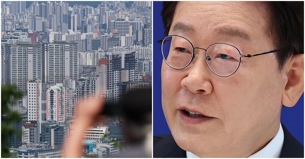 이 대통령 “서울 집값 잘 막았다”는데…취임 1년간 14% 급등, 역대 최고